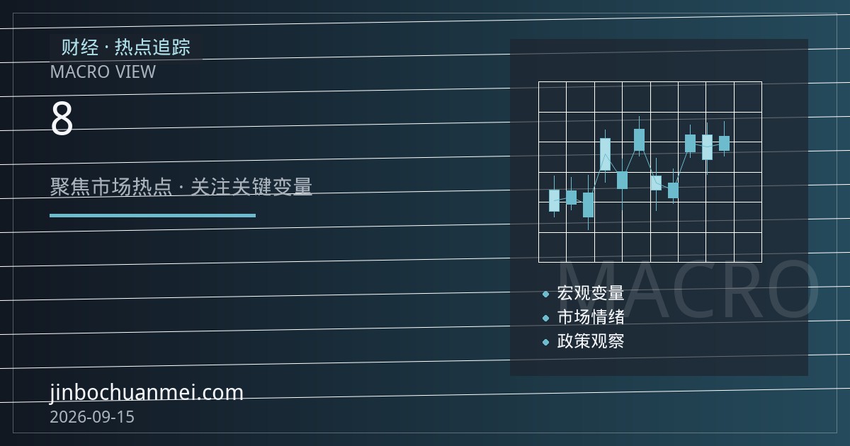美国8月零售销售与消费者信心数据前瞻：消费韧性迎来关键检验
